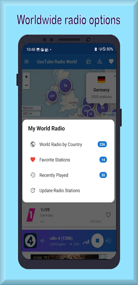 GeoTube Radio World screenshot 4